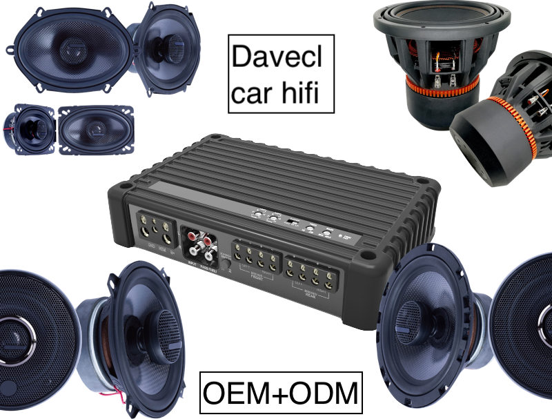 Davecl سيارة مركبتي مكبر للصوت