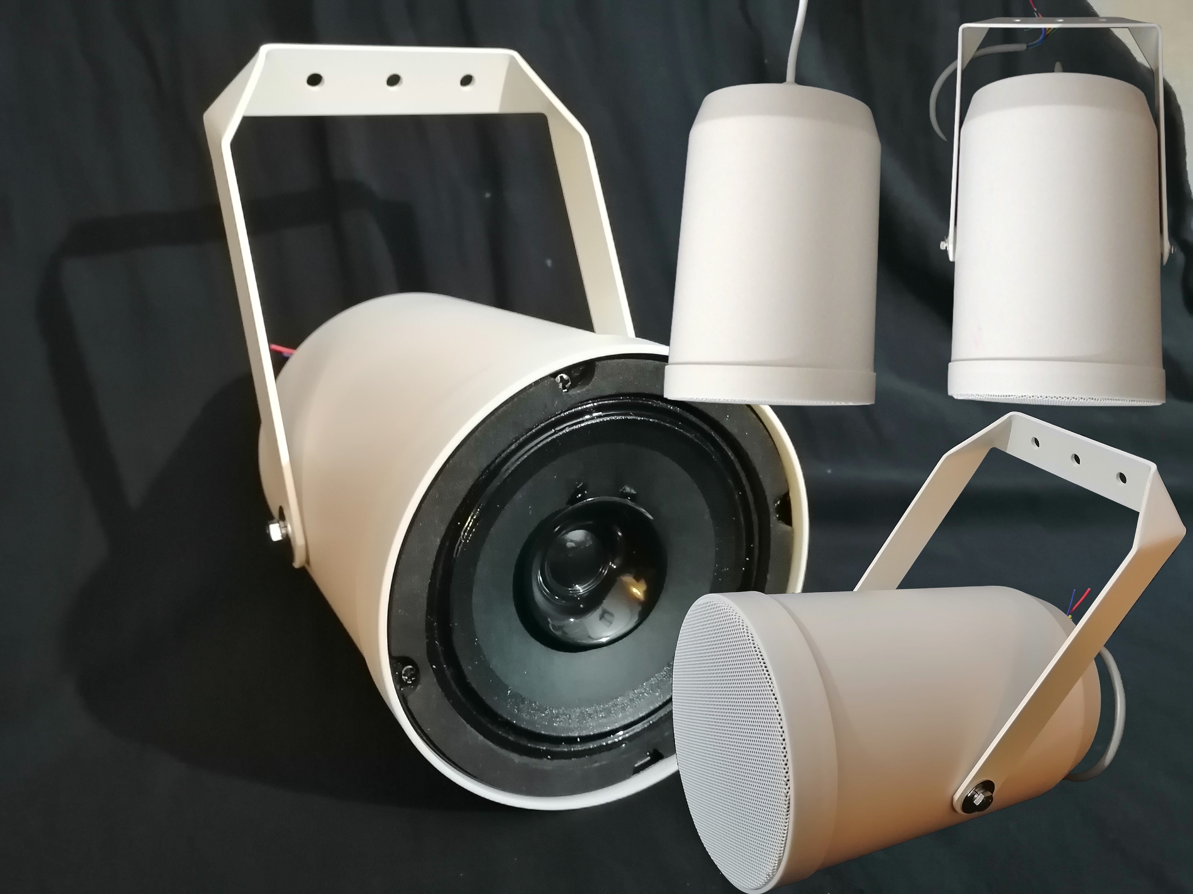 تركيب مكبرات الصوت