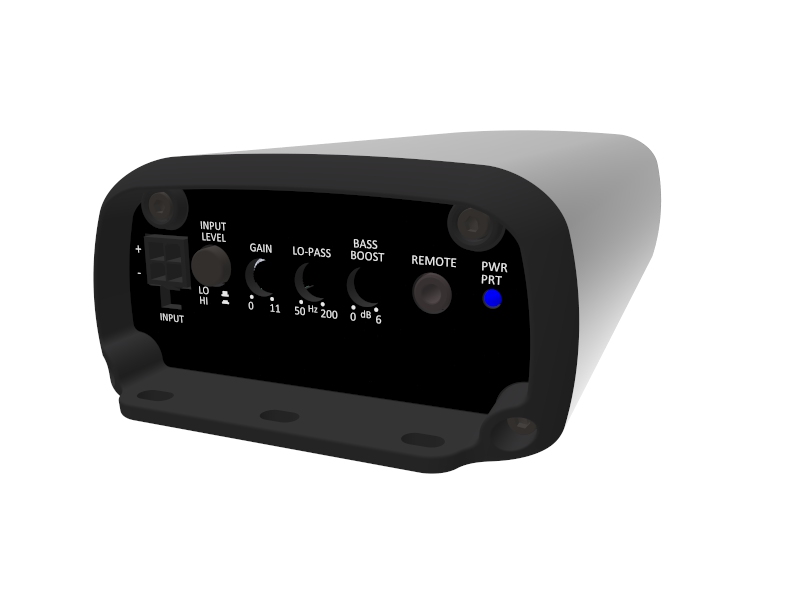 مضخم صوت للسيارة ذكي بقوة 400 واط بحجم صغير