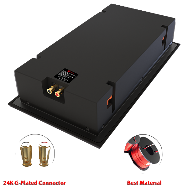 8 بوصة المحيطي HIFI Home Theatre Wall Speaker